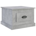 vidaXL Salongbord betonggrå 50x50x35 cm konstruert tre