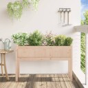 Hageplantekasse med ben 110x31x70 cm heltre furu