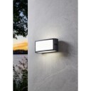 Utvendig vegglampe Camarda   Antrasitt