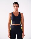 LEVITY Second-Skin Crop Top Navy - M