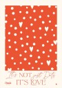 About Love. Dots Plakat Plakat / 100x150cm