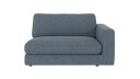 Rowico Home Duncan 1,5 seters ende H Middels blå Bobby 15 129 x 103 x 78 cm Blå