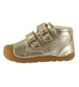Bundgaard Babysko Petit Velcro Blonde Champagne Bundgaard 21 Babysko Metallic