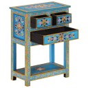  Skjenk turkis 55x30x76 cm heltre mango