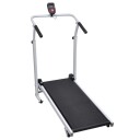 vidaXL Tredemølle liten sammenleggbar 93 x 36 cm svart
