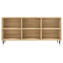  TV benk sonoma eik 103,5x30x50 cm konstruert tre