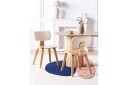 Matsalsstol Beliani Lucinda set om 2 Beige-Ljust Trä NO_BRAND Ljusbeige VALUE_MISSING_1 -