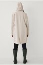 Áhkká   Regnjakke Rain Waist Stretch Parka   Beige