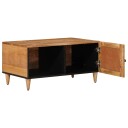  Kaffebord Naturlig 80 x 50 x 40 cm Massiv mango tre