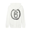 MM6 Maison Margiela Herre Gensere & Hettegensere Hvit M,