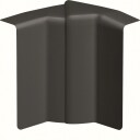 Hager SL200804D1 Innerhjørne 20 x 80 mm Aluminium Installasjonsmaterial