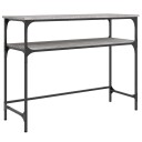 Konsollbord grå sonoma 100x35,5x75 cm konstruert tre 8720845419998