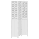  Romdeler 3 paneler hvit heltre keisertre 8721012074163
