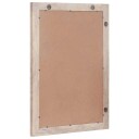  Speil med speil Hvit 57 x 70 x 3 cm heltre mango