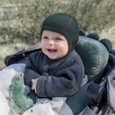 Done By Deer Pram pillow Croco Grønn