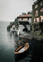View Of The City From Lake Como Plakat Plakat / 30x40cm