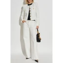 Balmain Dame Jeans Hvit M,
