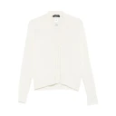 Fabiana Filippi Dame Strikkevarer Beige 2XS,