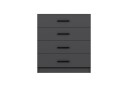 Fruitland Kommode 90 cm   Antrasitt