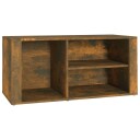 vidaXL Skoskap r?kt eik 100x35x45 cm konstruert tre