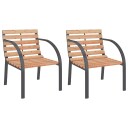  Hagestoler 2 stk tre