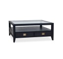 Martino salongbord glassplate iconic black