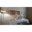 Skrivebord 4 You Fresh 140 cm - Sandbeige