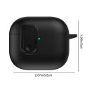 Beskyttelsesveske i kunstlær for AirPods Pro 2 / 1 Svart