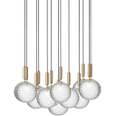 Nuura Taklampe 13 Pendel Opal Hvit Stor