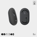 Logitech POP Icon Combo Tastatur og Mussett - Grafitt - Nordisk