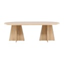 Venture Design Bootcut spisebord Whitewash 230 x 115 cm Hvit