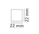 Zip 230V Matt Hvit Skinne 2 Meter