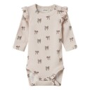 Lil"Atelier Nbfgavo Eko Ls Slim Body Lil Noos - Cream - 74