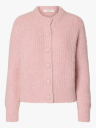 Selected Femme Gabriella Long Sleeve O Neck Button Cardigan Rosa XL