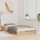  Gulvbedramme Brun 90 x 190 cm Massiv furu tre