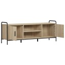 vidaXL TV skap 133 x 33 x 50 cm Sonoma eik Konstruert tre