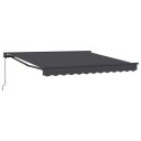  Innvendbar Markise Antrasitt 350x250 cm
