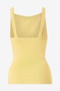 Gina Tricot   Singlet Knitted singlet   Gul