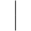 Sengegavl i metall svart 75 cm 8721012210264