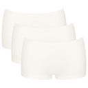 Sloggi Truser 3P GO Daily Cotton Shorts Benhvit bomull X-Large Dame