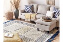 Erzincan Bomullsteppe 160x230 cm - Beige
