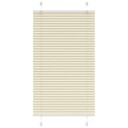  plisségardin krem 80x100 cm Stoff Bredde 79,4 Polyester