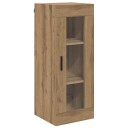  Veggskap Artisan Eik 34,5 x 34 x 90 cm Sponplater og glass