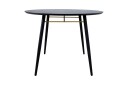 Luxemburg Matbord 100 cm Svart/Kopper NO_BRAND Copper\|\|Black  