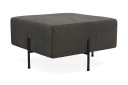 Menard Compact Sittepuff 70 cm Kvadratisk   Mørkegrå