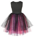 Souza Ornella Prinsessekostyme Lilla/Rosa/Rød/Svart 5-7 år 110-122 cm