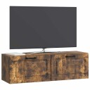  Vegghengt TV skap Røkt Eik 98 x 31 x 30 cm Konstruert tre