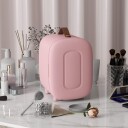 Mini skjønnhetskjøleskap – 4L, rosa, hudpleie- og sminkeoppbevaring