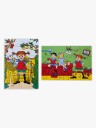 Pippi Langstrømpe Pippi - 2 Puzzles - Multi/patterned - ONE SIZE