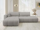 Flo Sovesofa med sjeselong 4 seter   Hvit